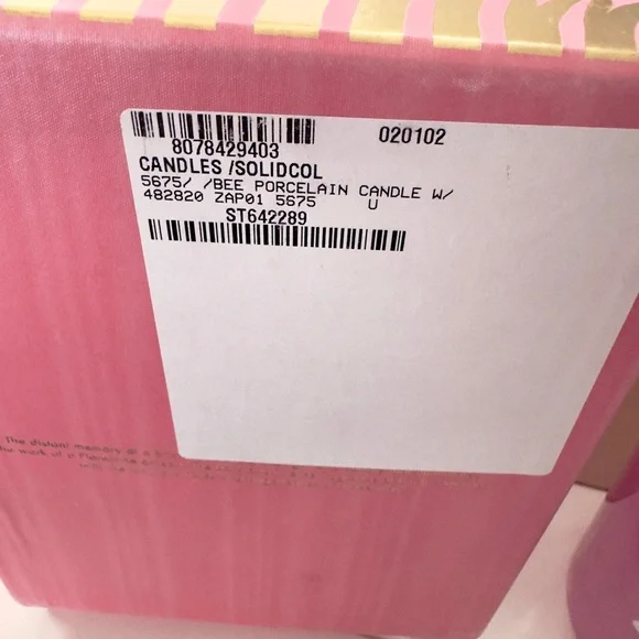 Gucci Pink Porcelain Bee Candle - Picture 9 of 9